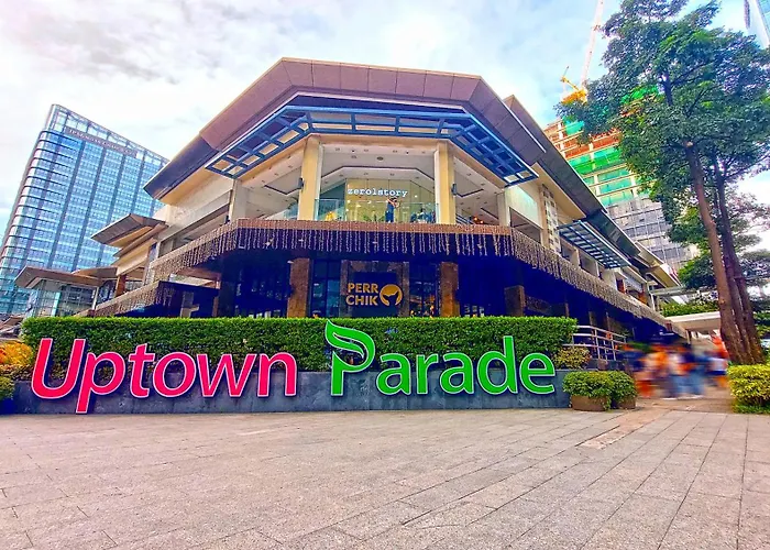 Cozy 1bedroom With View In Uptown Bgc Apartment *